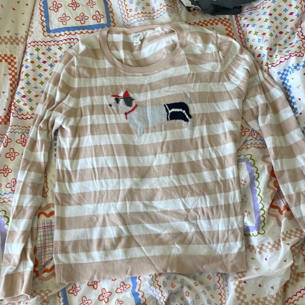 J. Crew Striped Sweater